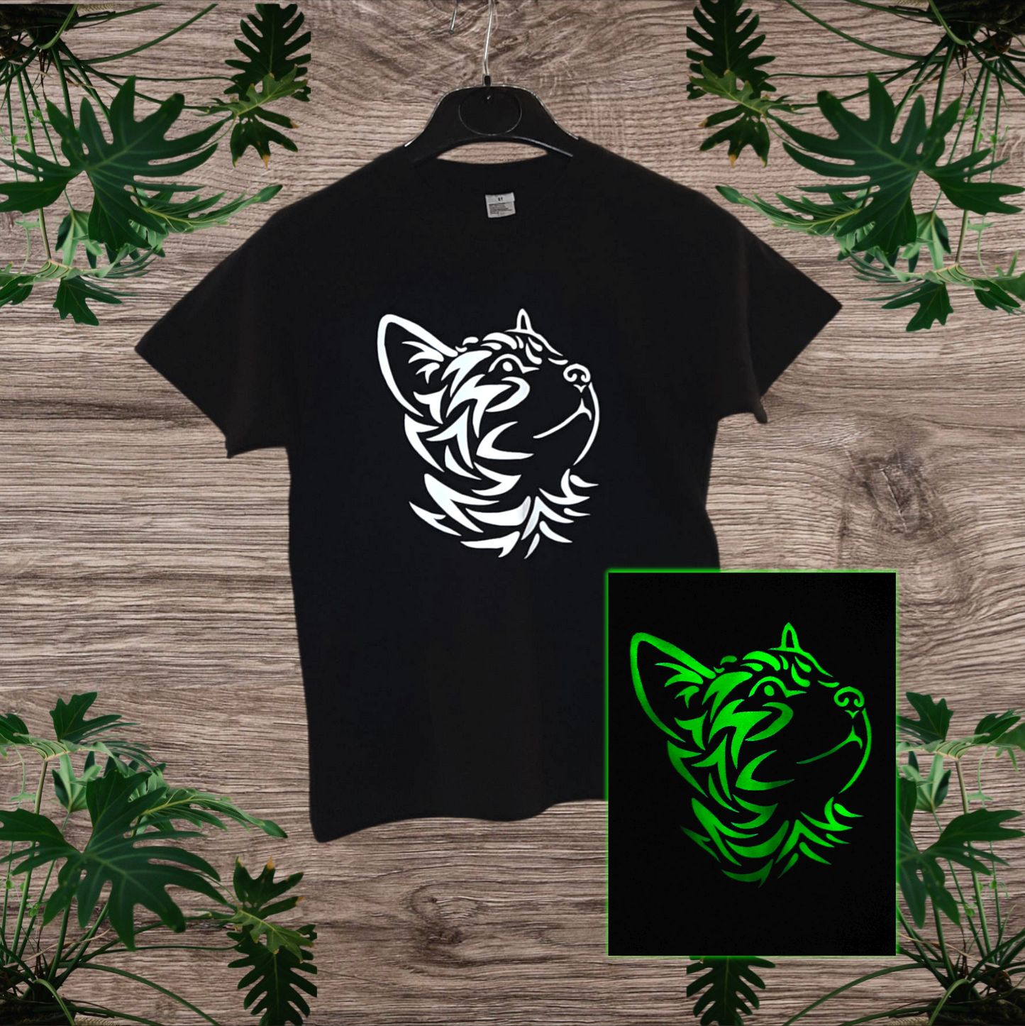 LES PHOPHORESCENTS : >Tee-shirt enfant / 1 face / Motif phosphorescent réf #TL001