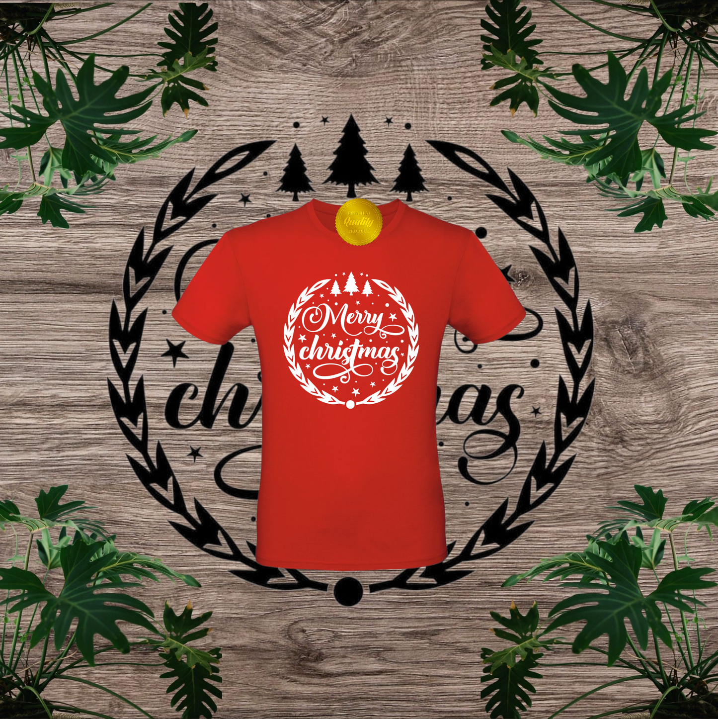 > Tee-shirt mixte / 1 face "Édition Noël 3" #T023