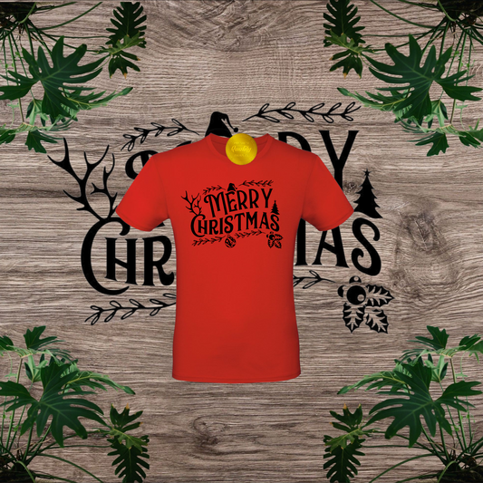 > Tee-shirt mixte / 1 face " Édition Noël 1 " #T021