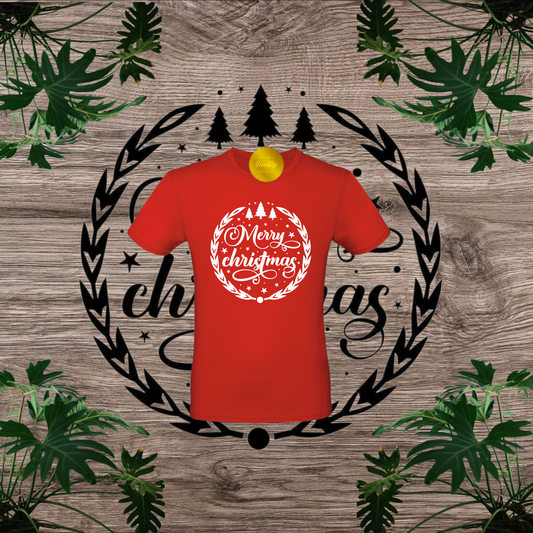 > Tee-shirt mixte / 1 face "Édition Noël 3" #T023